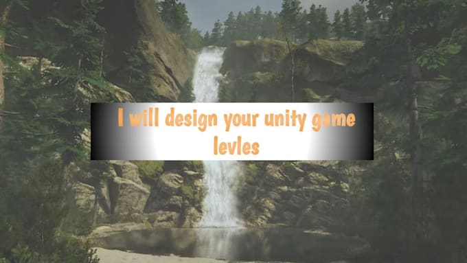 Gig Preview - Create game level and environment in unity