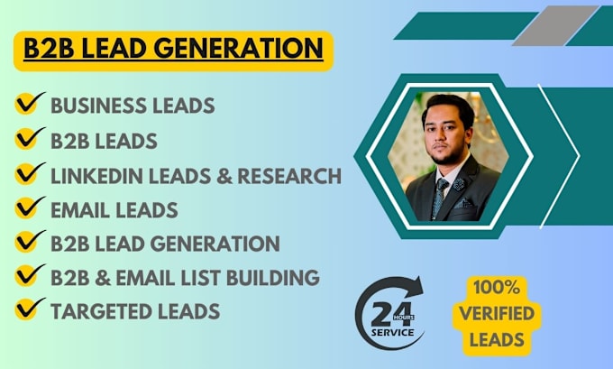 Bestseller - do b2b lead generation, linkedin lead generation, email list building