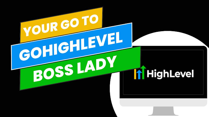 Gig Preview - Be your gohighlevel expert, gohighlevel landing page