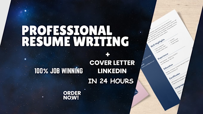 Gig Preview - Provide professional resume and CV writing services