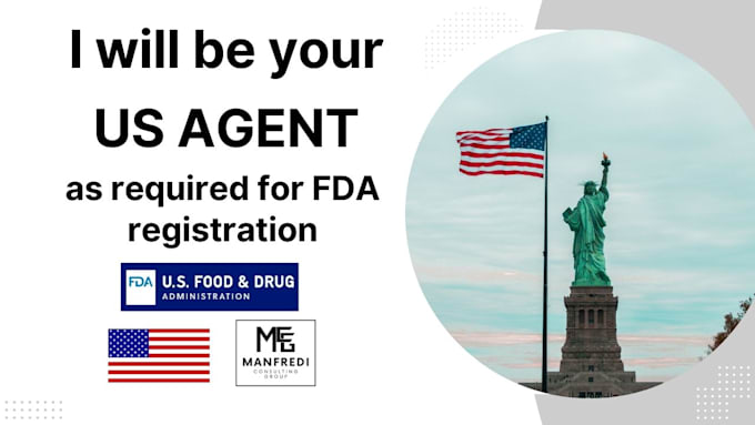 Gig Preview - Be your US agent for fda compliance