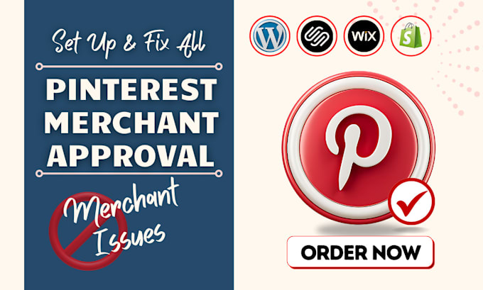 Gig Preview - Fix pinterest merchant approval, catalog, conversion tag issues for ecommerce