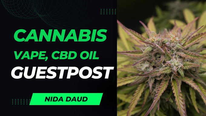 Gig Preview - Publish your article on premium pure cbd website