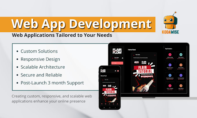 Gig Preview - Develop a cutting edge web application for your business