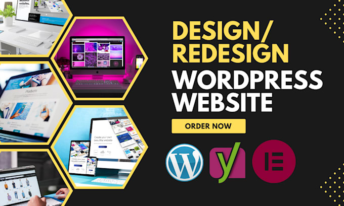 Gig Preview - Design, redesign, build, rebuild, clone, edit, fix or revamp wordpress website