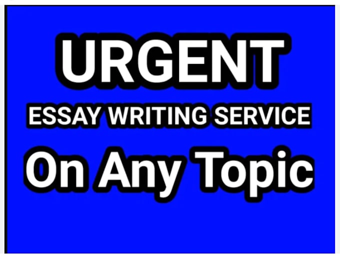 Gig Preview - Write 500 to 5000 words urgent essay on any topic within 24 hours