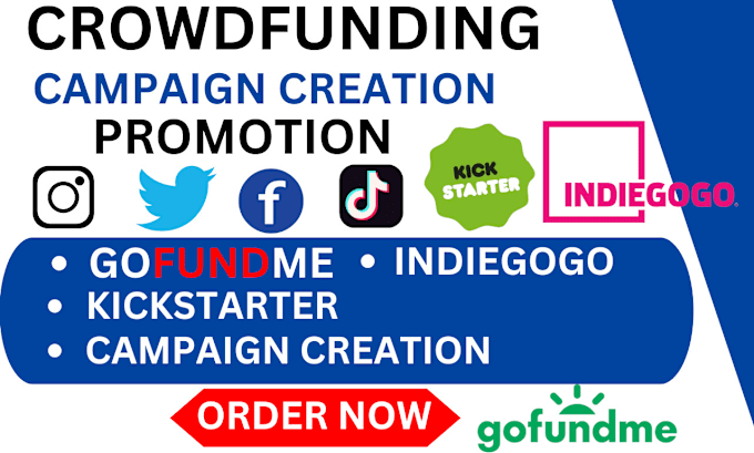 Bestseller - do fundraising charity crowdfunding promotion kickstarter gofundme campaign