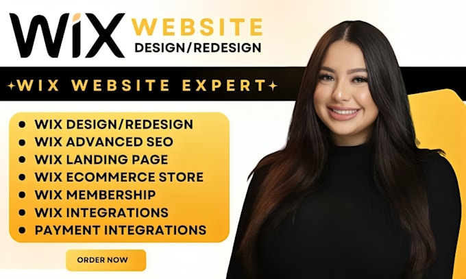 Gig Preview - Wix website redesign wix website design wix website redesign wix website studio