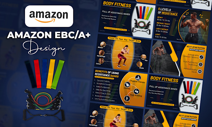 Gig Preview - Design amazon enhanced brand content ebc a plus infographics and lifestyle