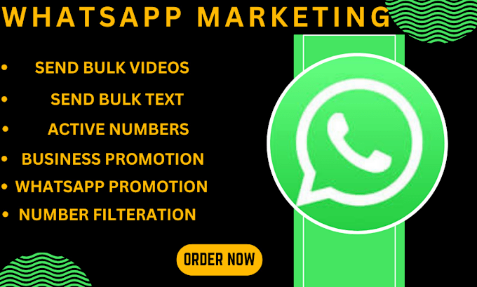 Gig Preview - Boost your business with bulk whatsapp marketing