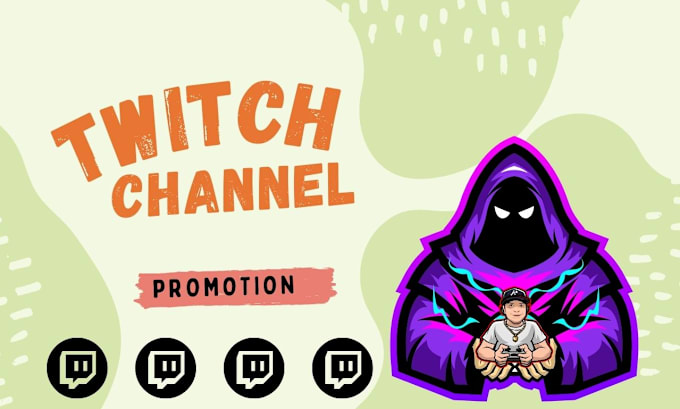 Gig Preview - Do organic twitch promotion to bring live viewer and follower