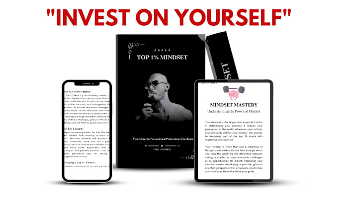 Gig Preview - Provide the ebook on developing top 1 percent mindset