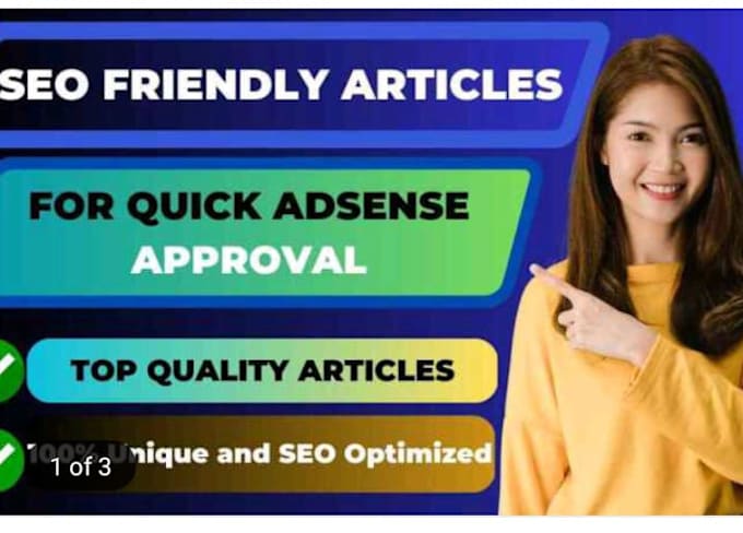 Bestseller - provide google adsense approval guarantee service