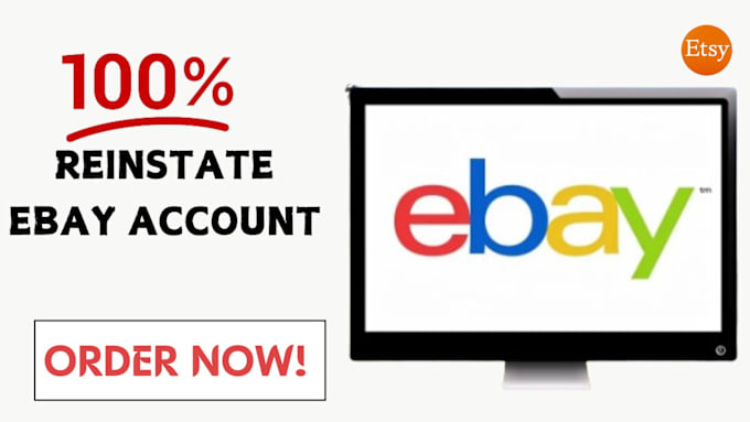 Bestseller - do reinstatement of your ebay, etsy, amazon accounts