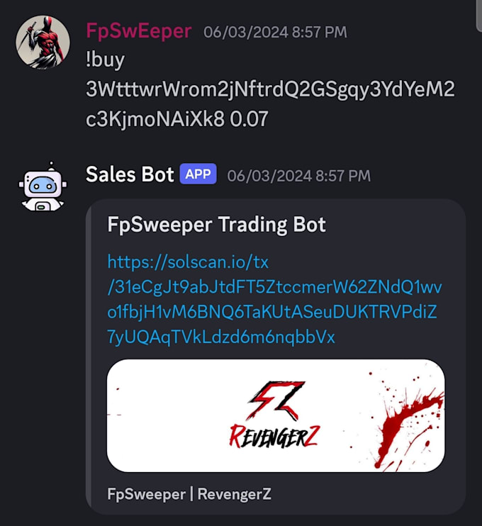 Gig Preview - Create solana trading bots