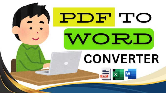 Gig Preview - Convert pdf to word