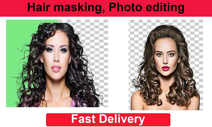 Bestseller - do background removal, hair masking, cut out images