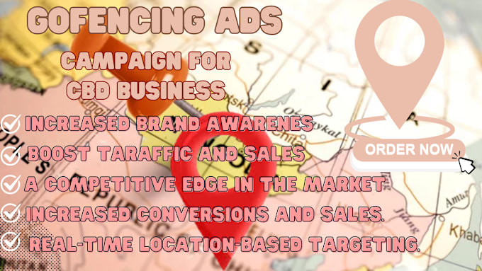 Gig Preview - Run geofencing ads for cbd business to target audiences in UK, canada, hong kong