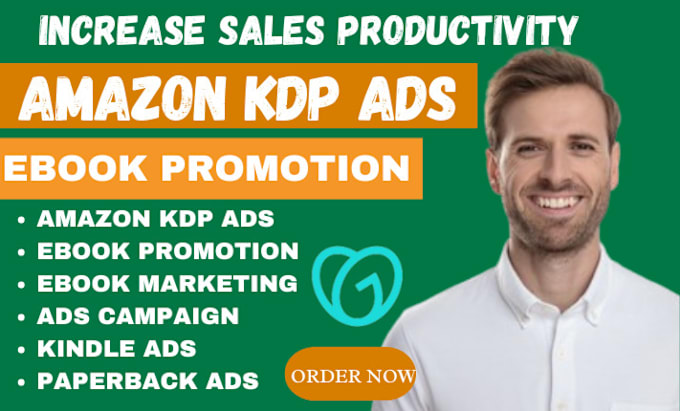 Gig Preview - Do amazon kdp ads, book promotion, or ebook promotion