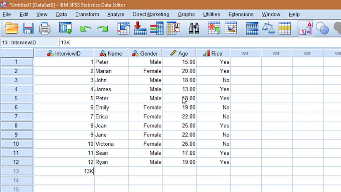 Gig Preview - Use spss and r for advanced statistical analysis