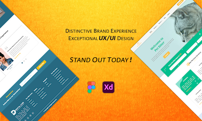 Gig Preview - Design exceptional UX UI for a distinctive brand experience