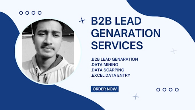 Gig Preview - Do b2b lead genaration,data entery