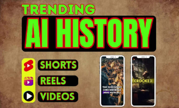 Gig Preview - Create heroic ai history videos for youtube and instagram