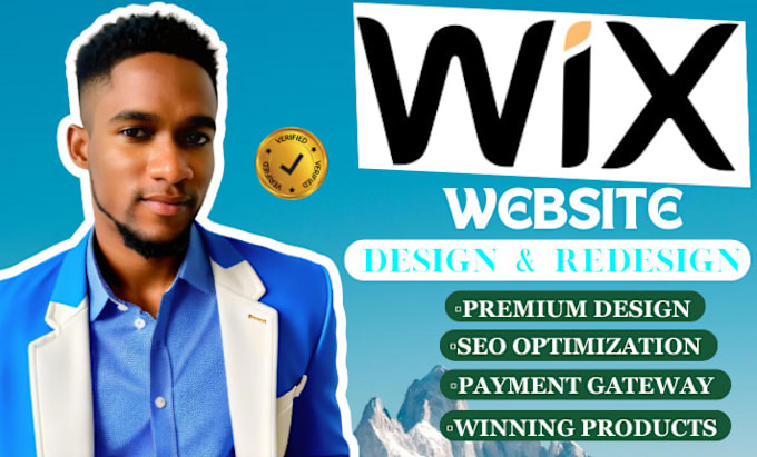 Gig Preview - Design wix website, redesign wix, wix website redesign, wix design , wix