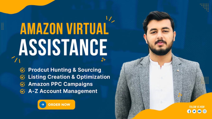 Gig Preview - Be your expert amazon fba seller central virtual assistant and account manager