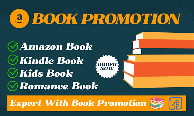 Gig Preview - Do book promotion and book marketing for your amazon book