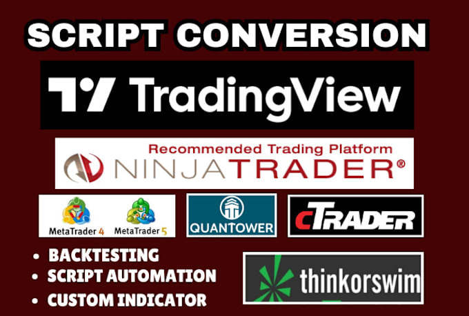 Gig Preview - Profit pinescript tradingview strategy to ctrader metatrader 4,5, ninjatrader 8