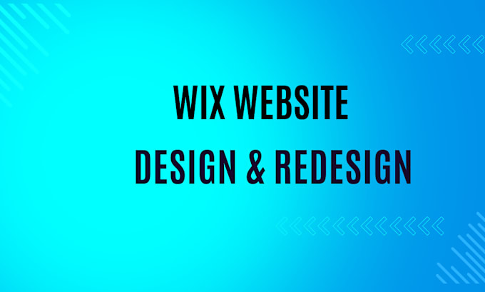 Gig Preview - Create wix landing page wix seo ecommerce store editor x wix studio redesign wix