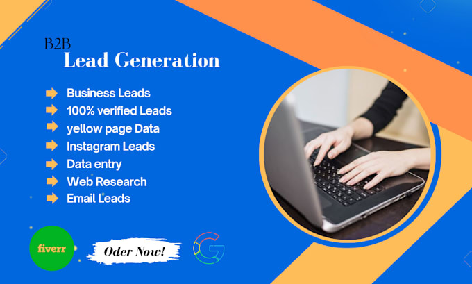 Gig Preview - Do b2b lead generation for your business