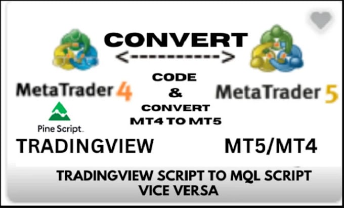 Bestseller - convert tradingview pinescript to an automated trading system in metatrader