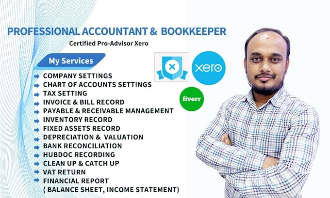 Gig Preview - Do bookkeeping on quickbooks and xero