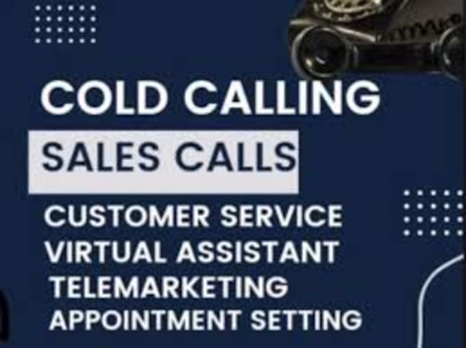 Gig Preview - Do real estate cold calling and appointment setting