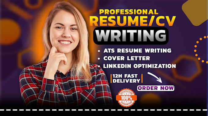 Gig Preview - Provide professional resume, CV, cover letter writing and linkedin services