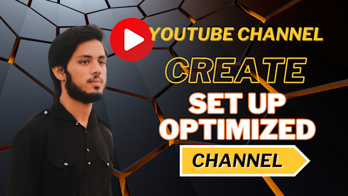 Gig Preview - Create setup design and optimize youtube channel professionally