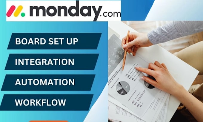 Gig Preview - Be your monday com CRM project management