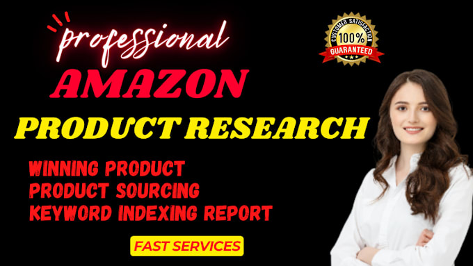 Gig Preview - Do amazon product research and amazon private label products