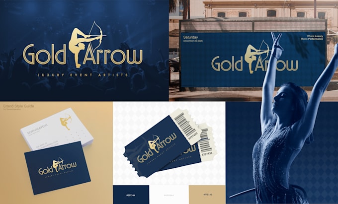 Business logo and brand identity kit service by Gel on Fiverr