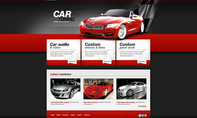 Gig Preview - Profitable auto part shopify website automobile shopify store shopify marketing