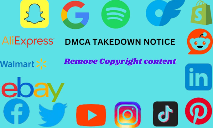 Bestseller - takedown remove,delete,tiktok,twitter, instagram,reddit,google, report dmca