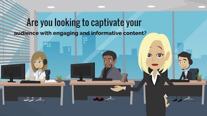 Gig Preview - Create a 2d animated explainer video for business