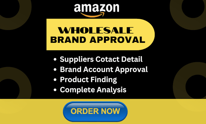 Gig Preview - Do amazon fba wholesale product hunting with brand approval