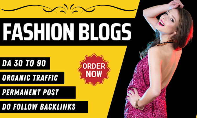 Gig Preview - Provide premium guest posts on high da DR fashion sites