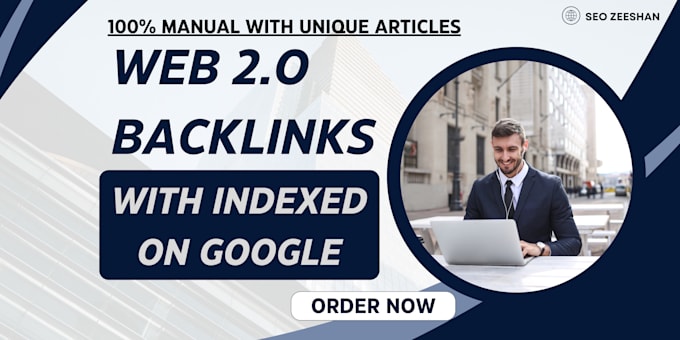 Gig Preview - Create web 2 0 backlinks with indexed on google