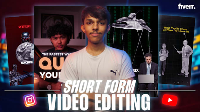 Gig Preview - Do short form video editing for social media