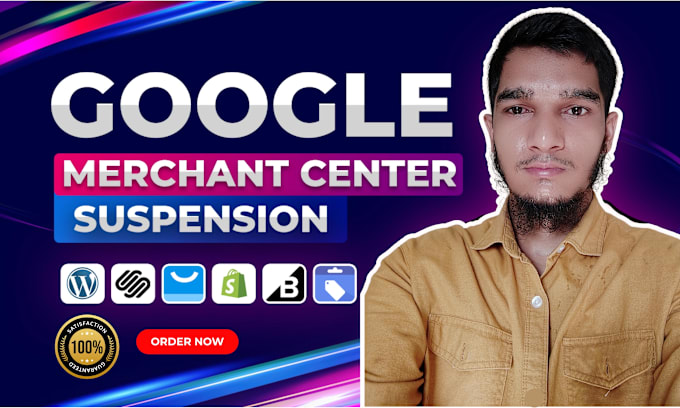 Gig Preview - Fix google merchant center suspension, misrepresentation,  policy violation