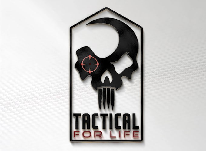 Gig Preview - Do the best skull, tactical military,army, badge logo design